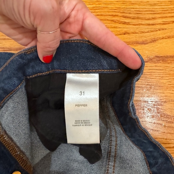 Favorite Daughter Valentina Super High Rise Flare Pepper Wash 31 - Picture 6 of 6